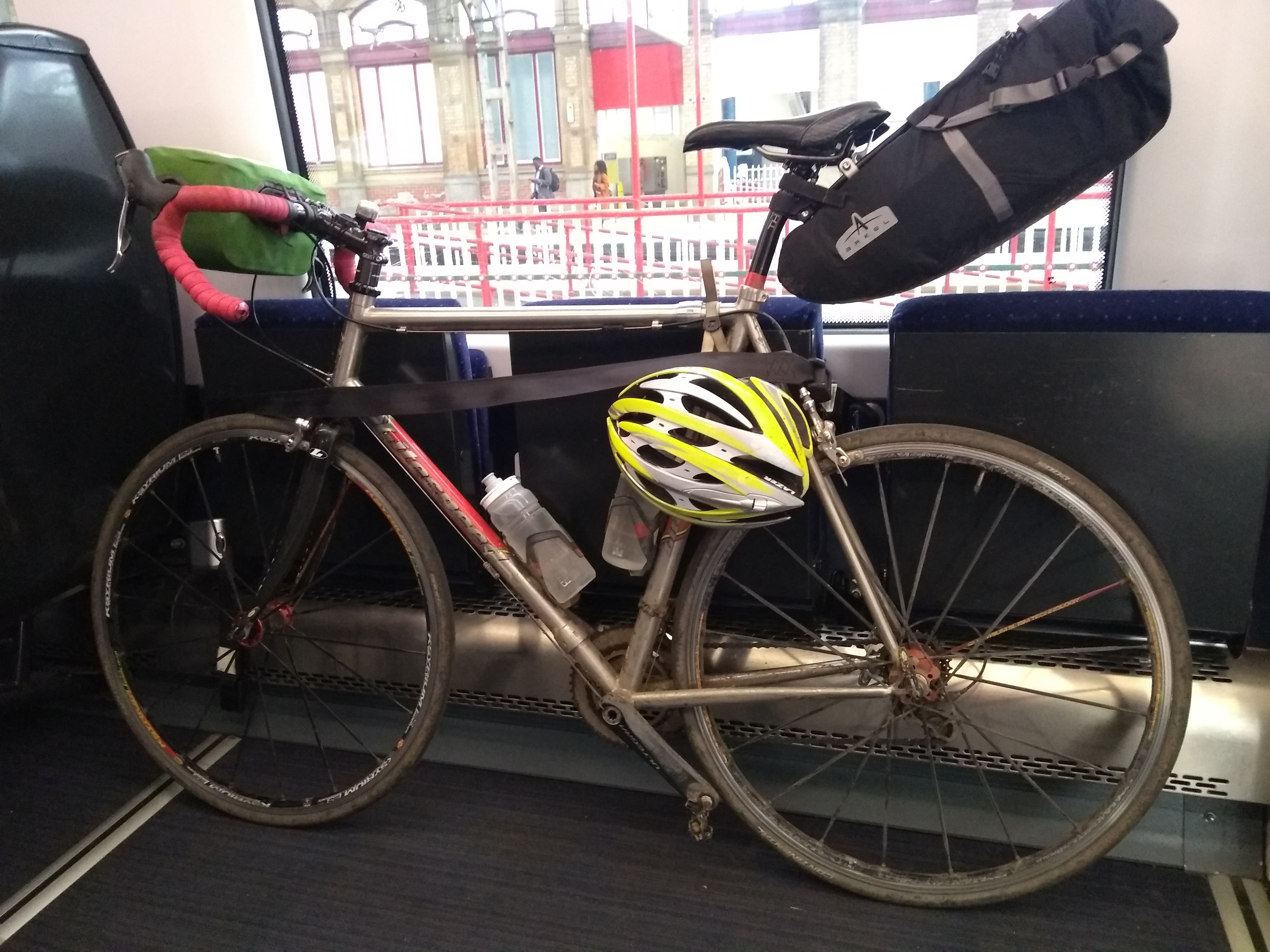 Bike on the train