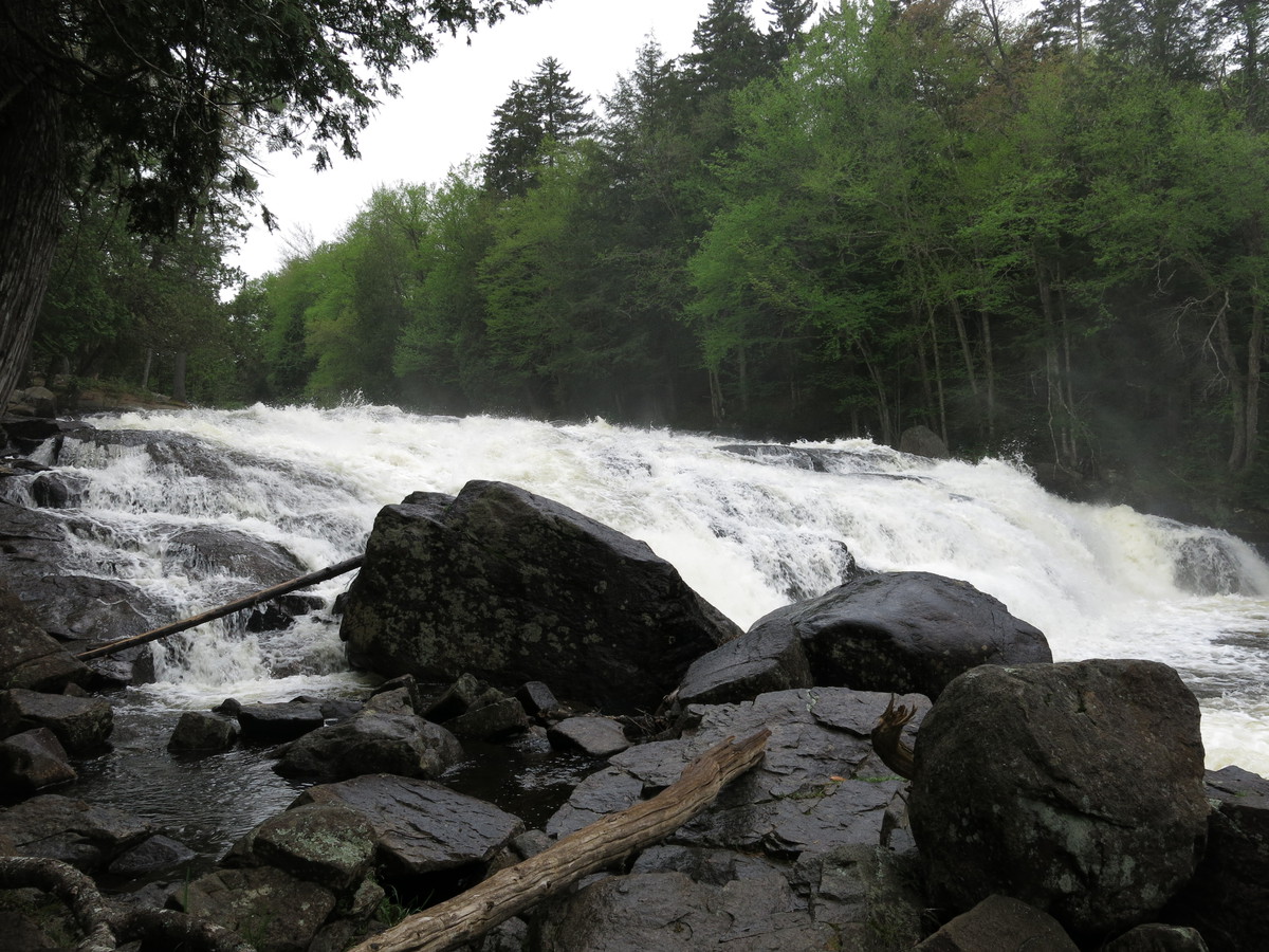 Falls on Raquette River between Forked and Long Lake