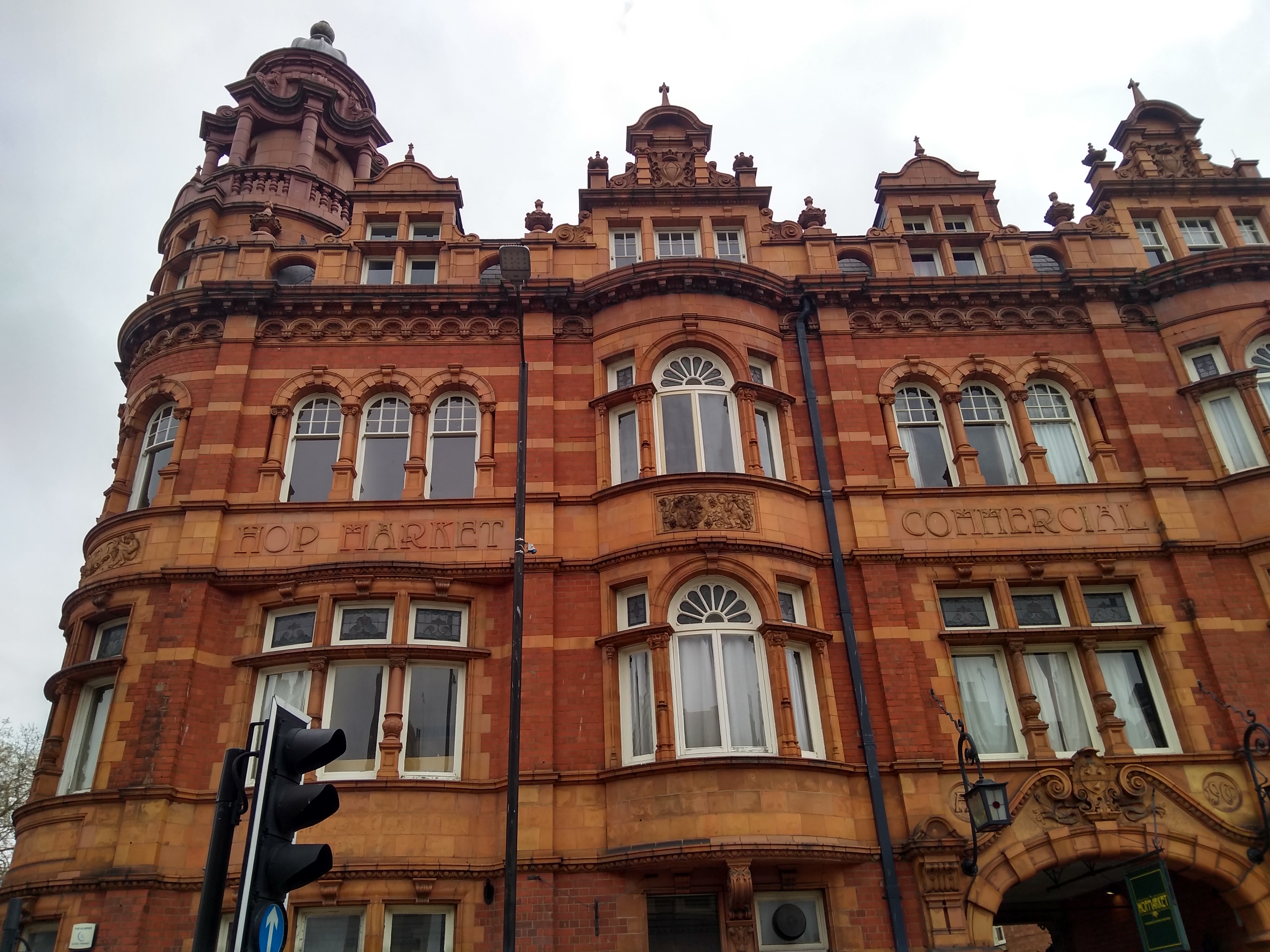 Hop Market building in Worcester