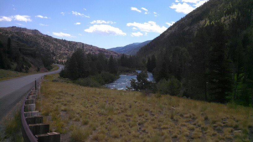 Descent from Sylvan Pass