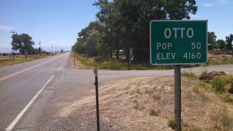 Otto, WY, pop 50