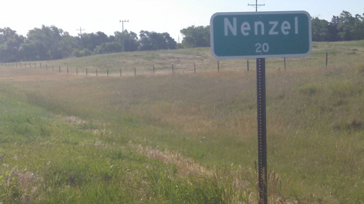 Nenzel, NE, pop 20 - surprise new smallest town