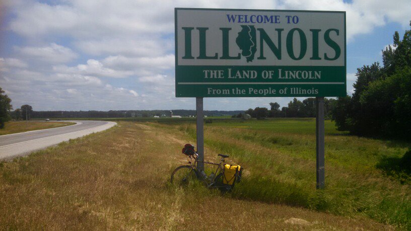 Into Illinois
