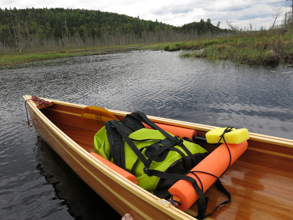 Lean-to on Raquette Lake