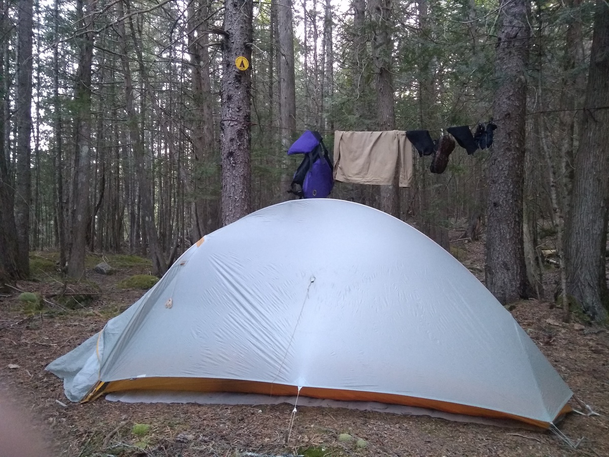 Campsite at Casey Road Carry