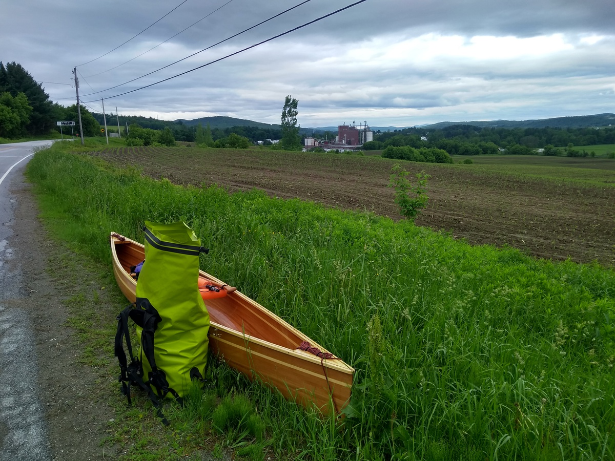 Hiking into Canada